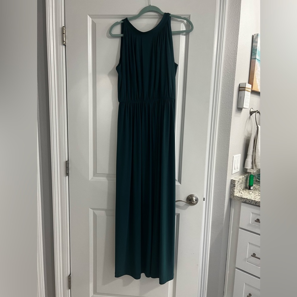 Koh Koh Emeralds green evening dress